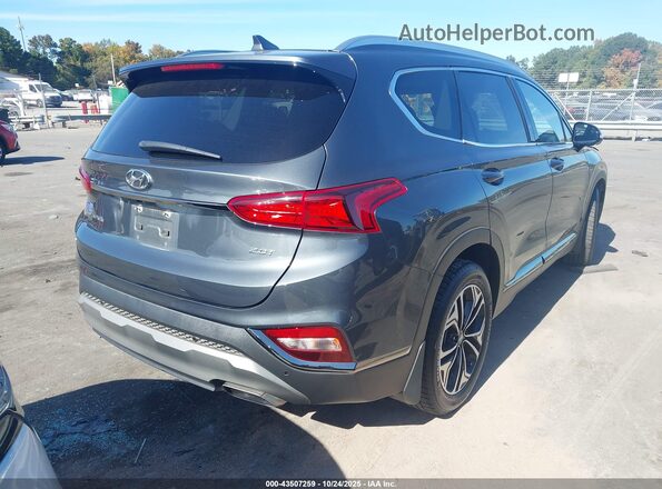 5NMS53AA8LH257141 2020 HYUNDAI SANTA FE Gray უკანა მარჯვენა