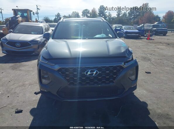 5NMS53AA8LH257141 2020 HYUNDAI SANTA FE Gray ხელსაწყოთა პანელის ხედი