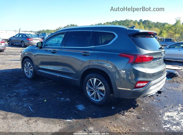 5NMS53AD0LH259637 2020 HYUNDAI SANTA FE Черный Задняя левая четверть