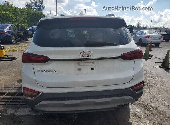 5NMS53AD3LH169897 2020 HYUNDAI SANTA White Հետևի տեսք