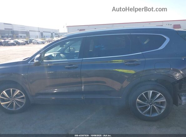 5NMS53AD4LH257390 2020 HYUNDAI SANTA FE Черный Панорамный вид салона 360°