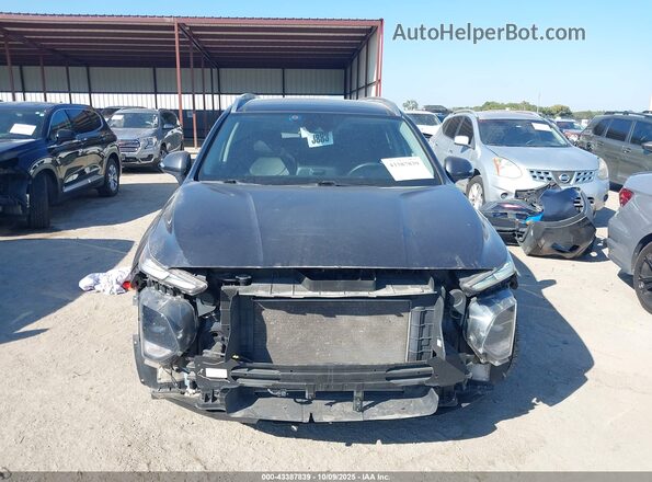 5NMS53AD4LH257390 2020 HYUNDAI SANTA FE Черный Вид щитка приборов