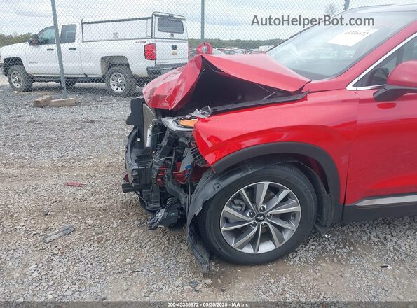 5NMS53ADXLH265123 2020 HYUNDAI SANTA FE Красный 