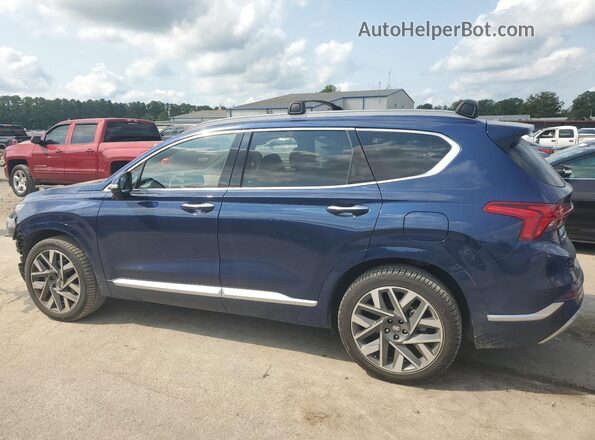 5NMS54AL6NH429306 2022 HYUNDAI SANTA FE CALLIGRAPHY Blue 