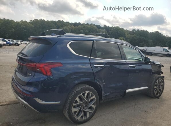 5NMS54AL6NH429306 2022 HYUNDAI SANTA FE CALLIGRAPHY Blue 
