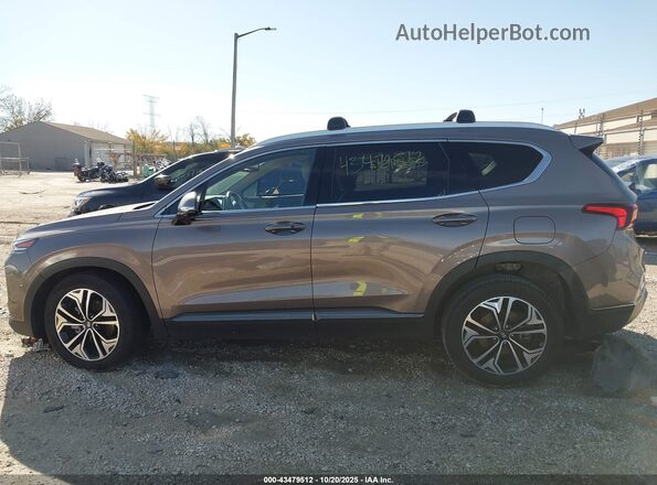 5NMS5CAA2LH266255 2020 HYUNDAI SANTA FE Коричневый Панорамный вид салона 360°