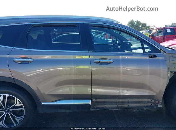 5NMS5CAA8KH036668 2019 HYUNDAI SANTA FE Brown Vista interior de 360 grados