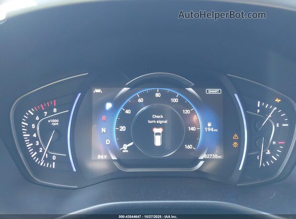 5NMS5CAA8KH036668 2019 HYUNDAI SANTA FE Brown Vista de los asientos traseros