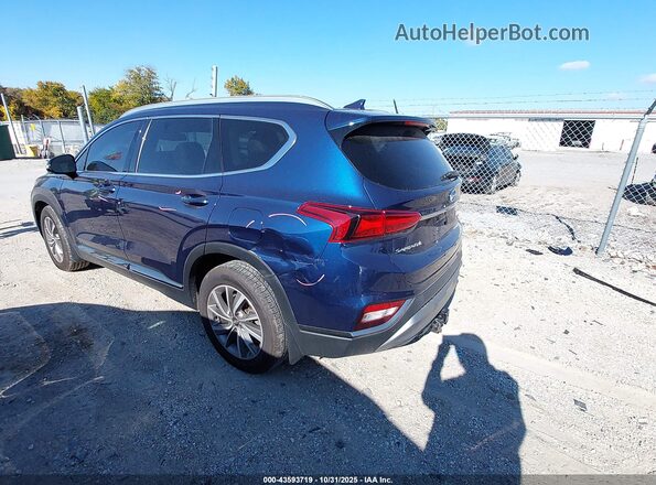 5NMS5CAD3LH285665 2020 HYUNDAI SANTA FE Blue Tył lewy