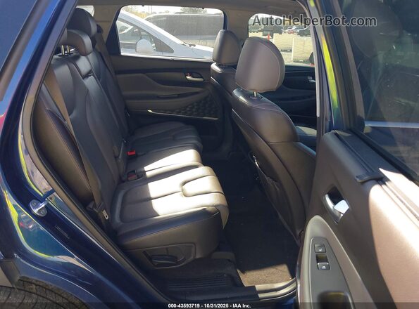 5NMS5CAD3LH285665 2020 HYUNDAI SANTA FE Blue Widok naklejki z numerem VIN