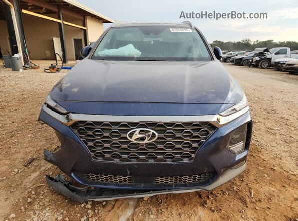 5NMS5CAD4LH281916 2020 HYUNDAI SANTA Blue Front view