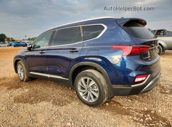 5NMS5CAD4LH281916 2020 HYUNDAI SANTA Blue Rear left