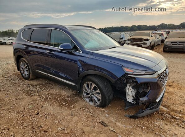 5NMS5CAD4LH281916 2020 HYUNDAI SANTA Blue Front right