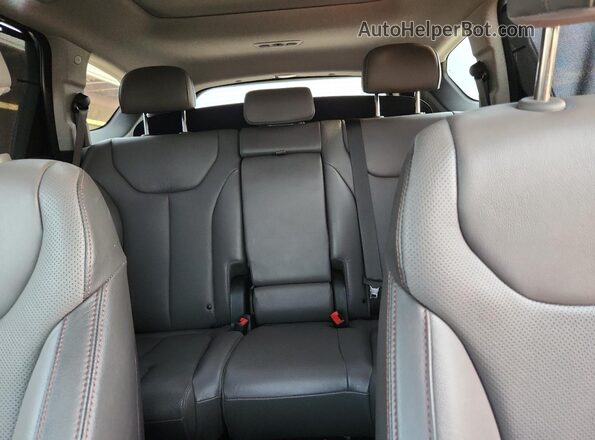 5NMS5CAD4LH281916 2020 HYUNDAI SANTA Blue Rear seats view