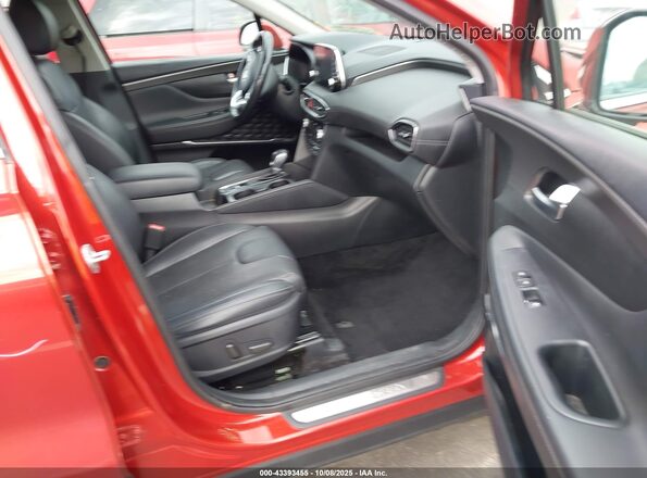 5NMS5CAD5LH208893 2020 HYUNDAI SANTA FE Orange Vista interior delantera