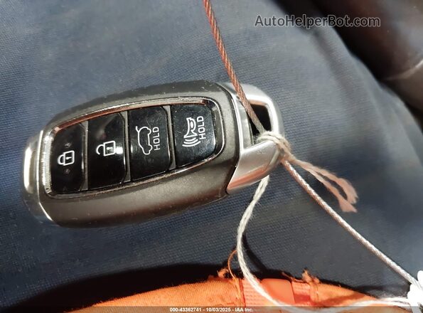 5NMS5CAD6LH214864 2020 HYUNDAI SANTA FE Белый Вид панели приборов