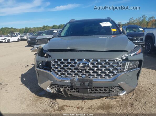 5NMS5DA15PH010672 2023 HYUNDAI SANTA FE HYBRID Gray Սալոնի հետևի տեսք