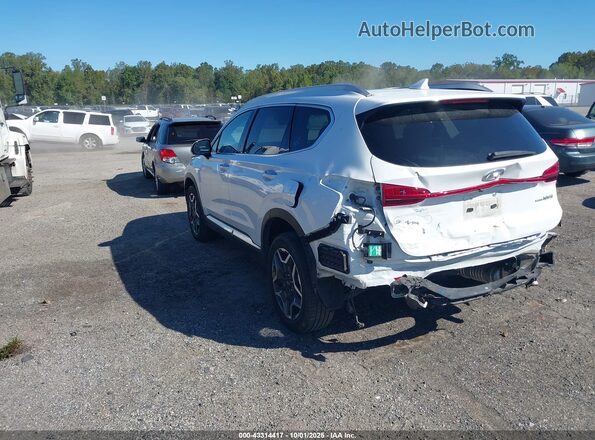 5NMS5DA17PH000984 2023 HYUNDAI SANTA FE HYBRID White Rear left