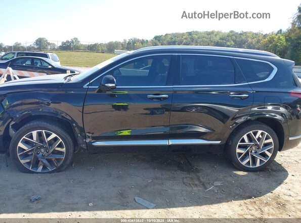 5NMS5DAL0NH457943 2022 HYUNDAI SANTA FE CALLIGRAPHY Black Панорамний вид салону 360°