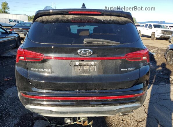 5NMS5DAL1NH424191 2022 HYUNDAI SANTA FE CALLIGRAPHY Black Вид ззаду