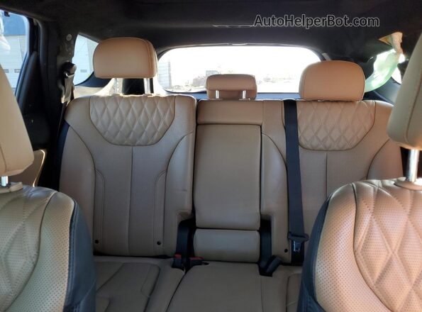 5NMS5DAL1NH424191 2022 HYUNDAI SANTA FE CALLIGRAPHY Black Вид задніх сидінь