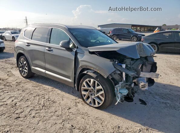 5NMS5DAL2PH538221 2023 HYUNDAI SANTA FE CALLIGRAPHY Gray Передня права чверть
