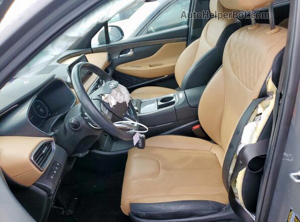5NMS5DAL2PH538221 2023 HYUNDAI SANTA FE CALLIGRAPHY Gray Вид салону спереду