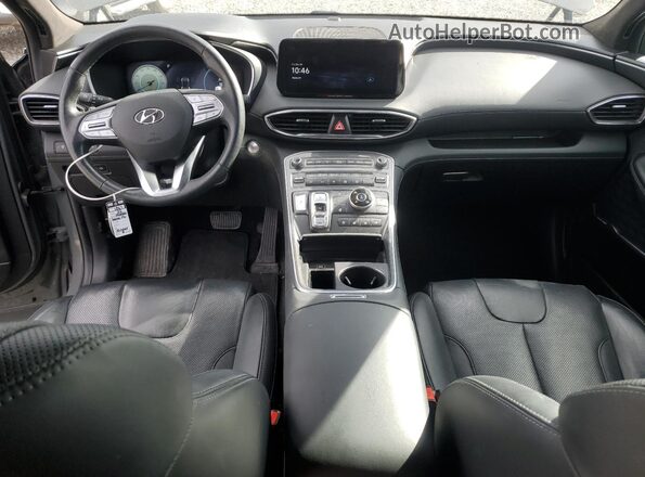 5NMS5DAL7NH396784 2022 HYUNDAI SANTA FE CALLIGRAPHY Gray წინა პანელის ხედი