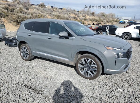5NMS5DAL7NH396784 2022 HYUNDAI SANTA FE CALLIGRAPHY Gray წინა მარჯვენა