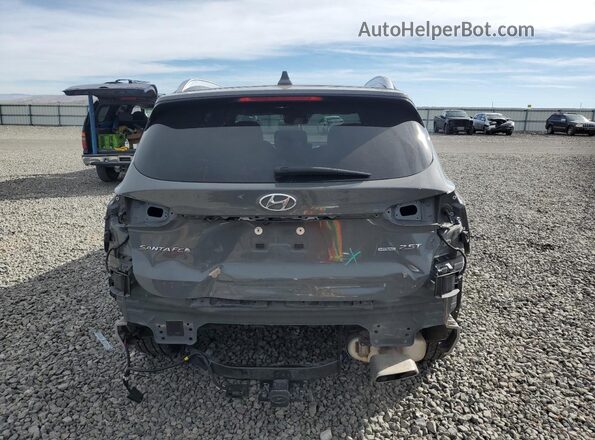 5NMS5DAL7NH396784 2022 HYUNDAI SANTA FE CALLIGRAPHY Gray უკანა ხედი