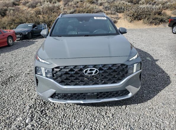 5NMS5DAL7NH396784 2022 HYUNDAI SANTA FE CALLIGRAPHY Gray წინა ხედი