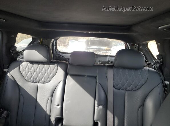 5NMS5DAL7NH396784 2022 HYUNDAI SANTA FE CALLIGRAPHY Gray უკანა სავარძლების ხედი