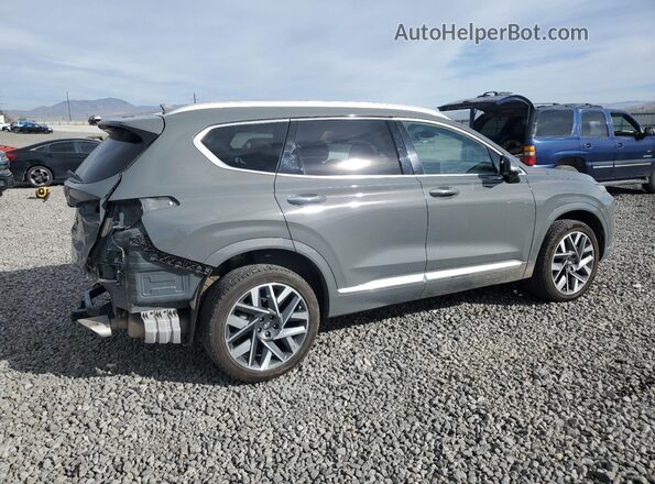 5NMS5DAL7NH396784 2022 HYUNDAI SANTA FE CALLIGRAPHY Gray უკანა მარჯვენა