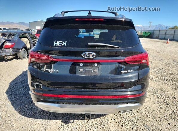 5NMS5DAL7PH517834 2023 HYUNDAI SANTA FE CALLIGRAPHY Black Հետևի տեսք