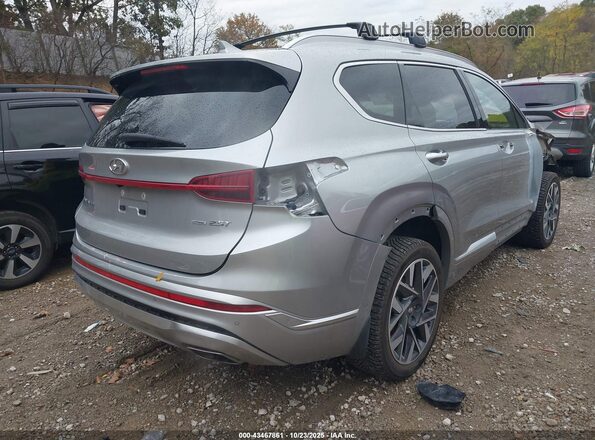 5NMS5DAL8NH480208 2022 HYUNDAI SANTA FE CALLIGRAPHY Silver Հետևի աջ