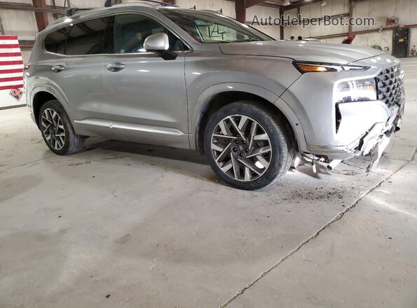 5NMS5DAL8PH614511 2023 HYUNDAI SANTA FE CALLIGRAPHY Silver Front right