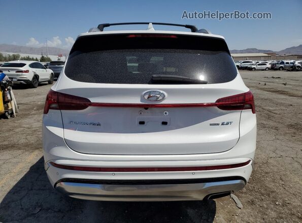 5NMS5DALXPH584962 2023 HYUNDAI SANTA FE CALLIGRAPHY White Rear view