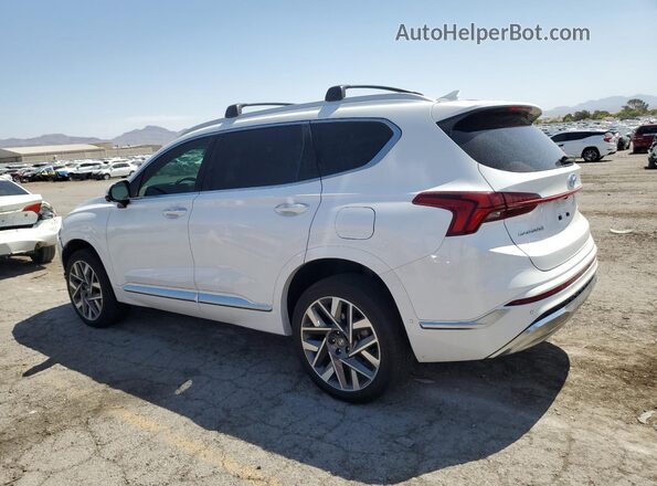 5NMS5DALXPH584962 2023 HYUNDAI SANTA FE CALLIGRAPHY White Rear left