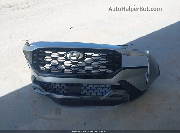 5NMS64AJ0NH414246 2022 HYUNDAI SANTA FE Silver Սարքավորումների վահանակի տեսք