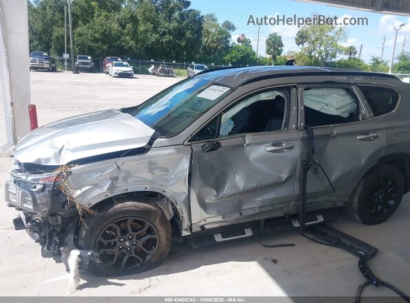 5NMS64AJ0NH414246 2022 HYUNDAI SANTA FE Silver Դիմացի տեսք