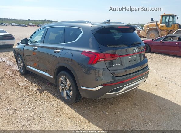 5NMS64AJ2MH309948 2021 HYUNDAI SANTA FE Серый Задняя левая четверть