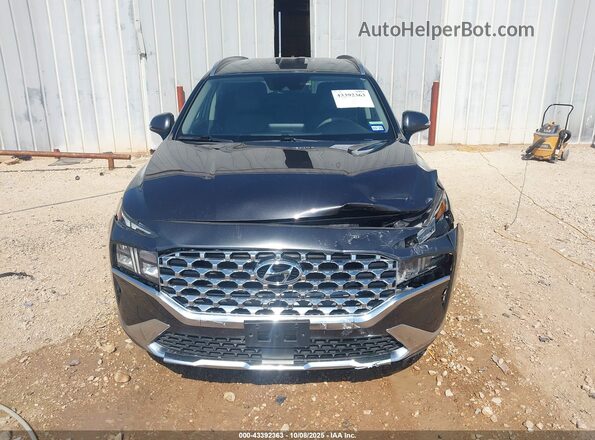 5NMS64AJ2MH309948 2021 HYUNDAI SANTA FE Серый Вид щитка приборов