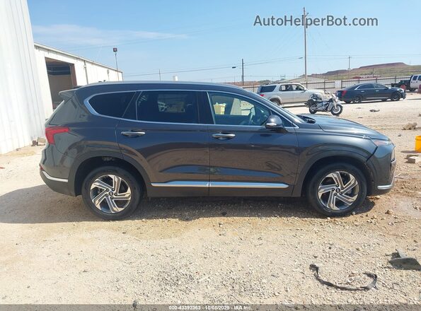 5NMS64AJ2MH309948 2021 HYUNDAI SANTA FE Серый Вид задней части салона