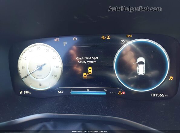 5NMS64AJ3MH327441 2021 HYUNDAI SANTA FE Silver 