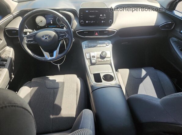 5NMS64AJ3MH327908 2021 HYUNDAI SANTA Gray Առջևի վահանակի տեսք