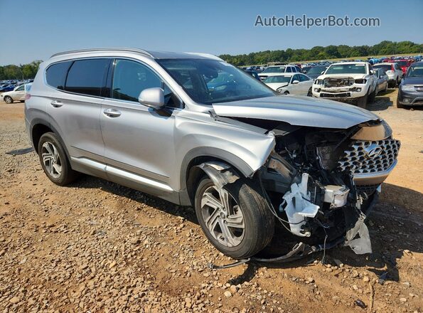 5NMS64AJ3MH335944 2021 HYUNDAI SANTA Silver Передня права чверть