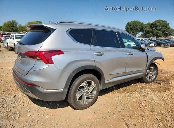 5NMS64AJ3MH335944 2021 HYUNDAI SANTA Silver Задня права чверть