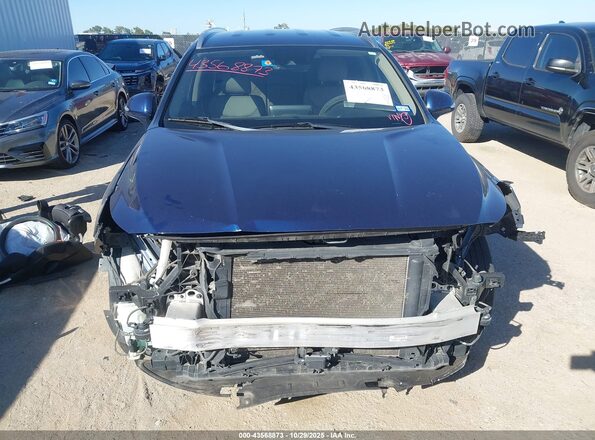 5NMS64AJ4MH362778 2021 HYUNDAI SANTA FE Dark Blue Вид щитка приборов