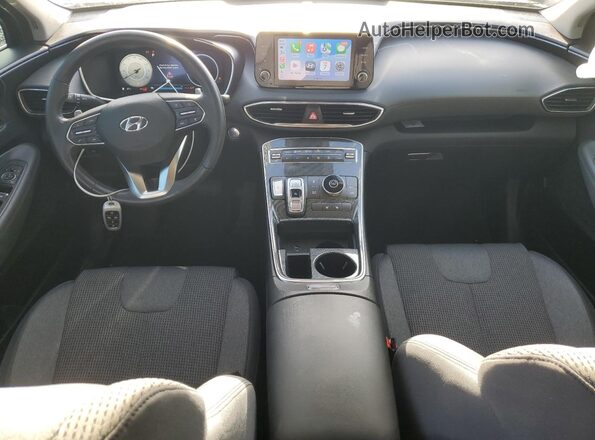 5NMS64AJ7MH325952 2021 HYUNDAI SANTA Gray Առջևի վահանակի տեսք