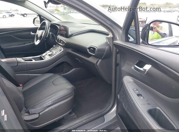 5NMS64AJXPH486137 2023 HYUNDAI SANTA FE Gray Սալոնի դիմացի տեսք